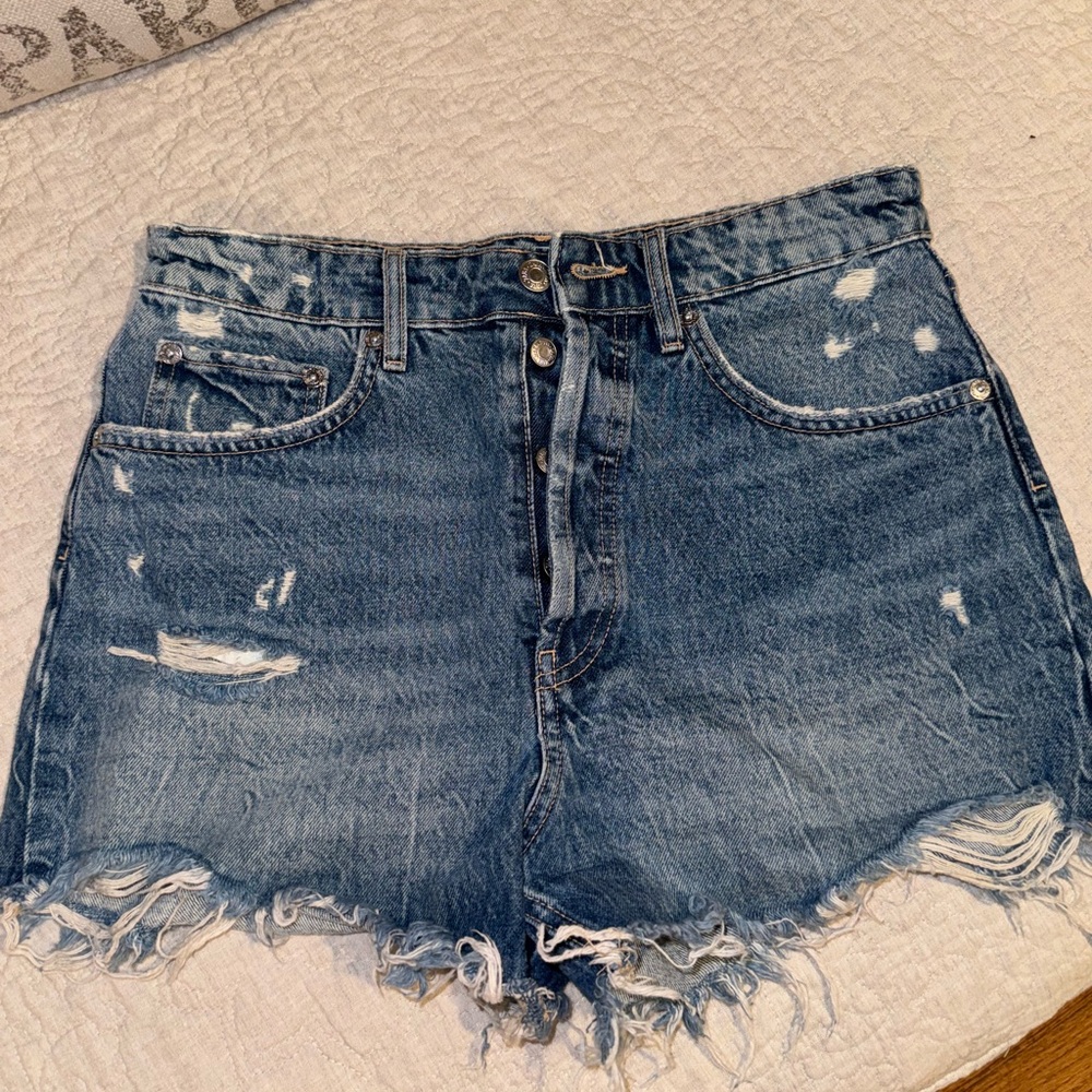ZARA DENIM SHORTS